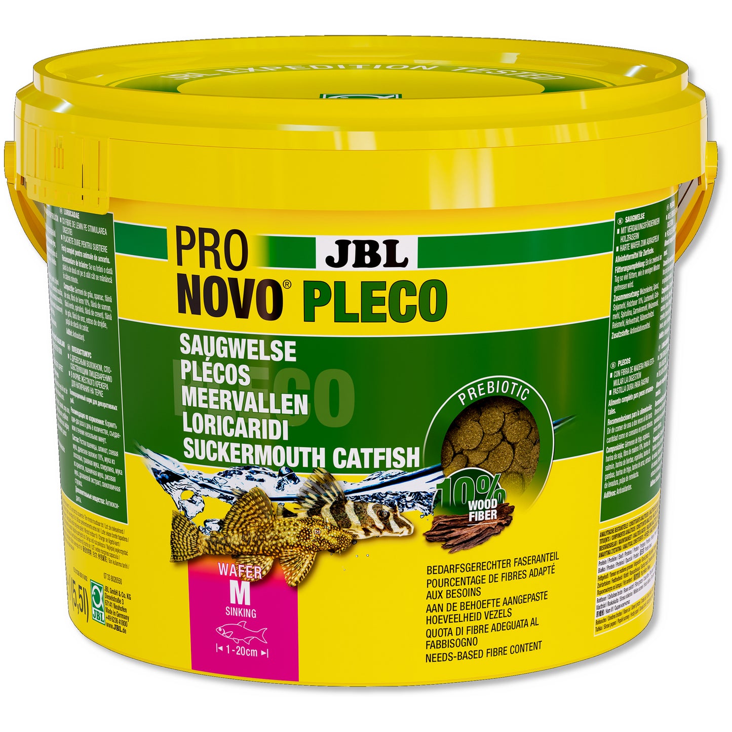 JBL - Pronovo Pleco Wafer M 5,5 l