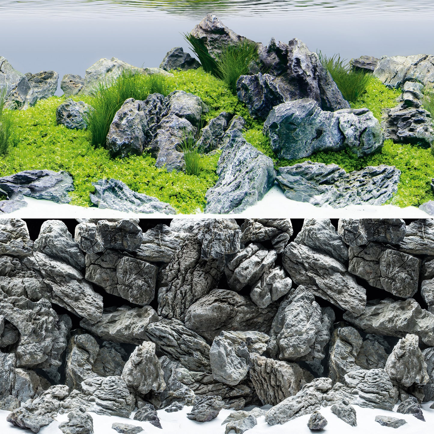 Bakgrund Poster 4 Juwel 2 sidig 150x60 cm