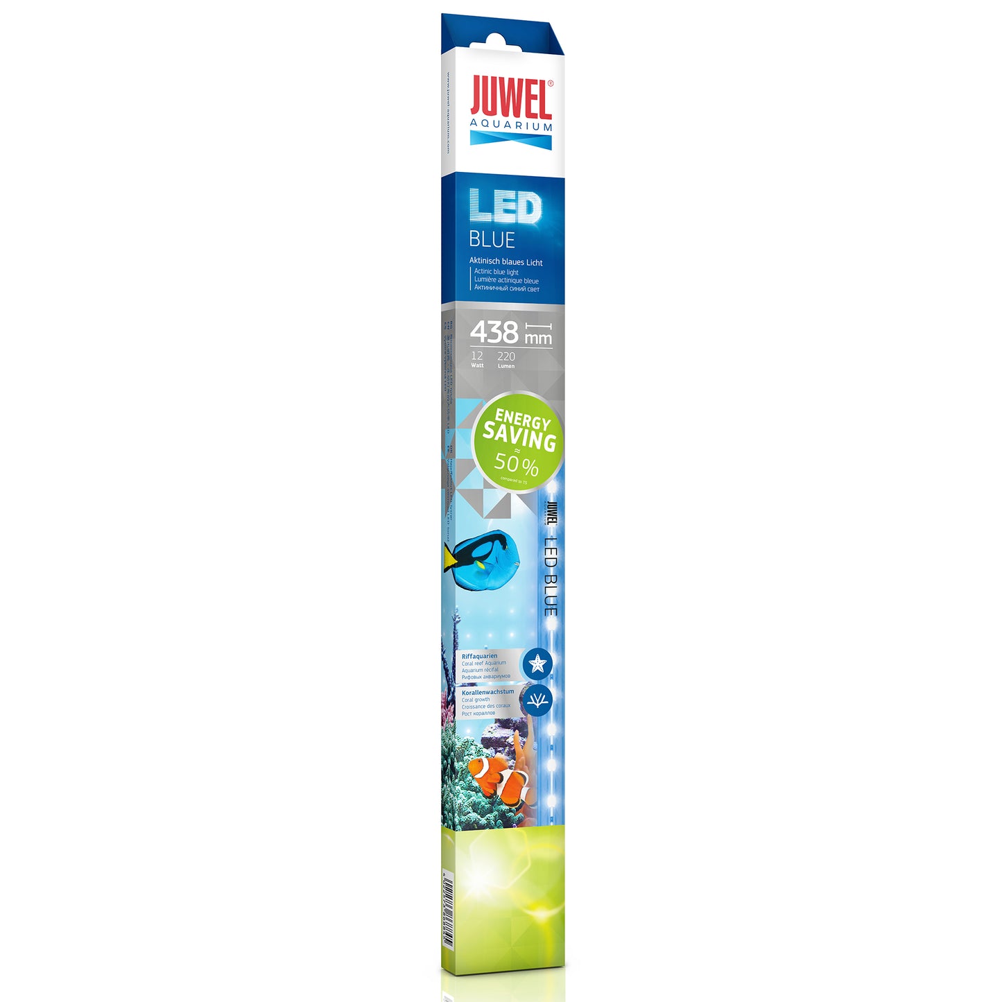 Juwel - Lysrör LED Blue 12W 438mm