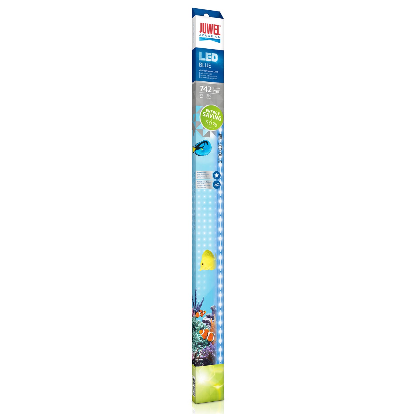 Juwel - Lysrör LED Blue 19W 742mm
