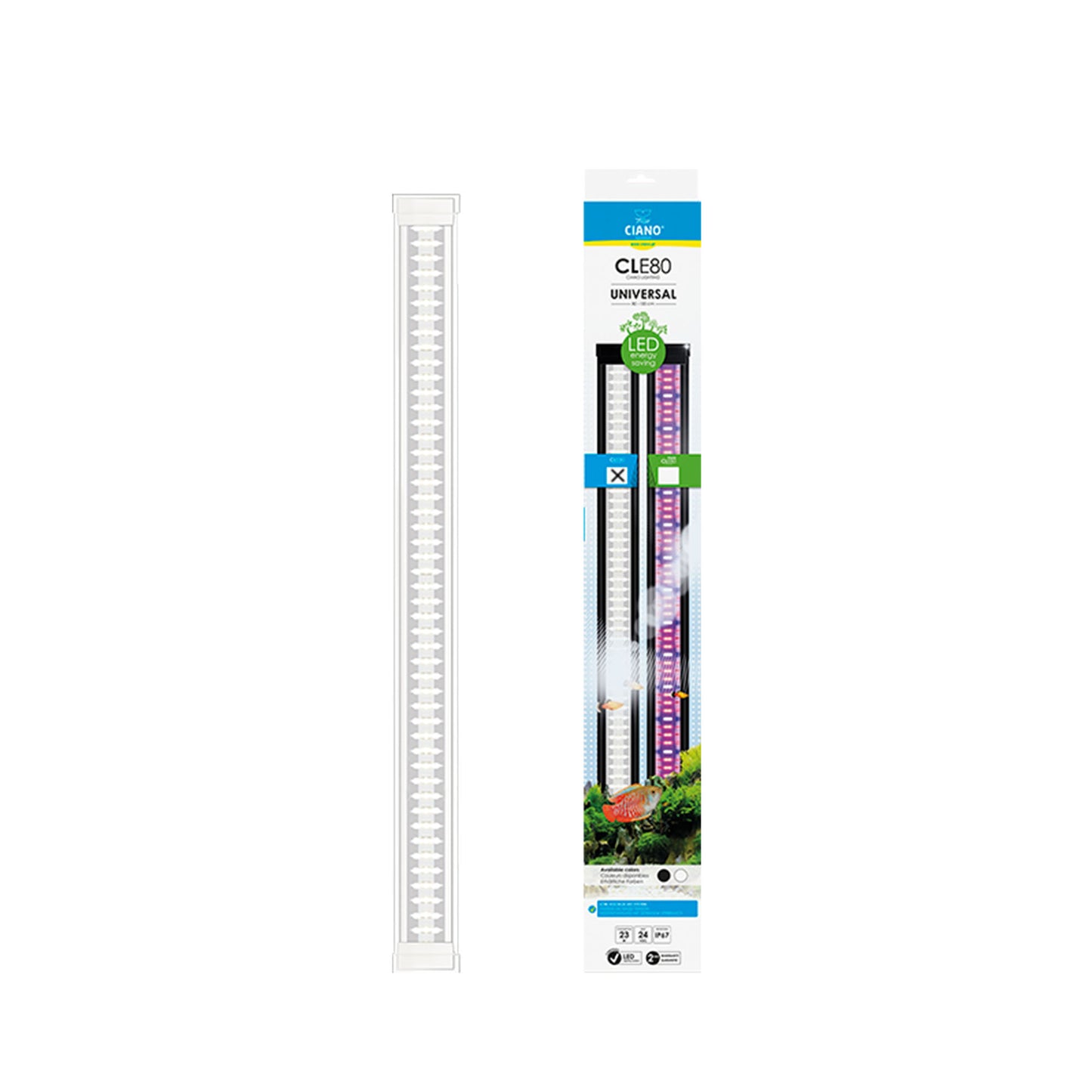 Ciano - LED CLE80 + Luckor + Trafo Vit 80 cm
