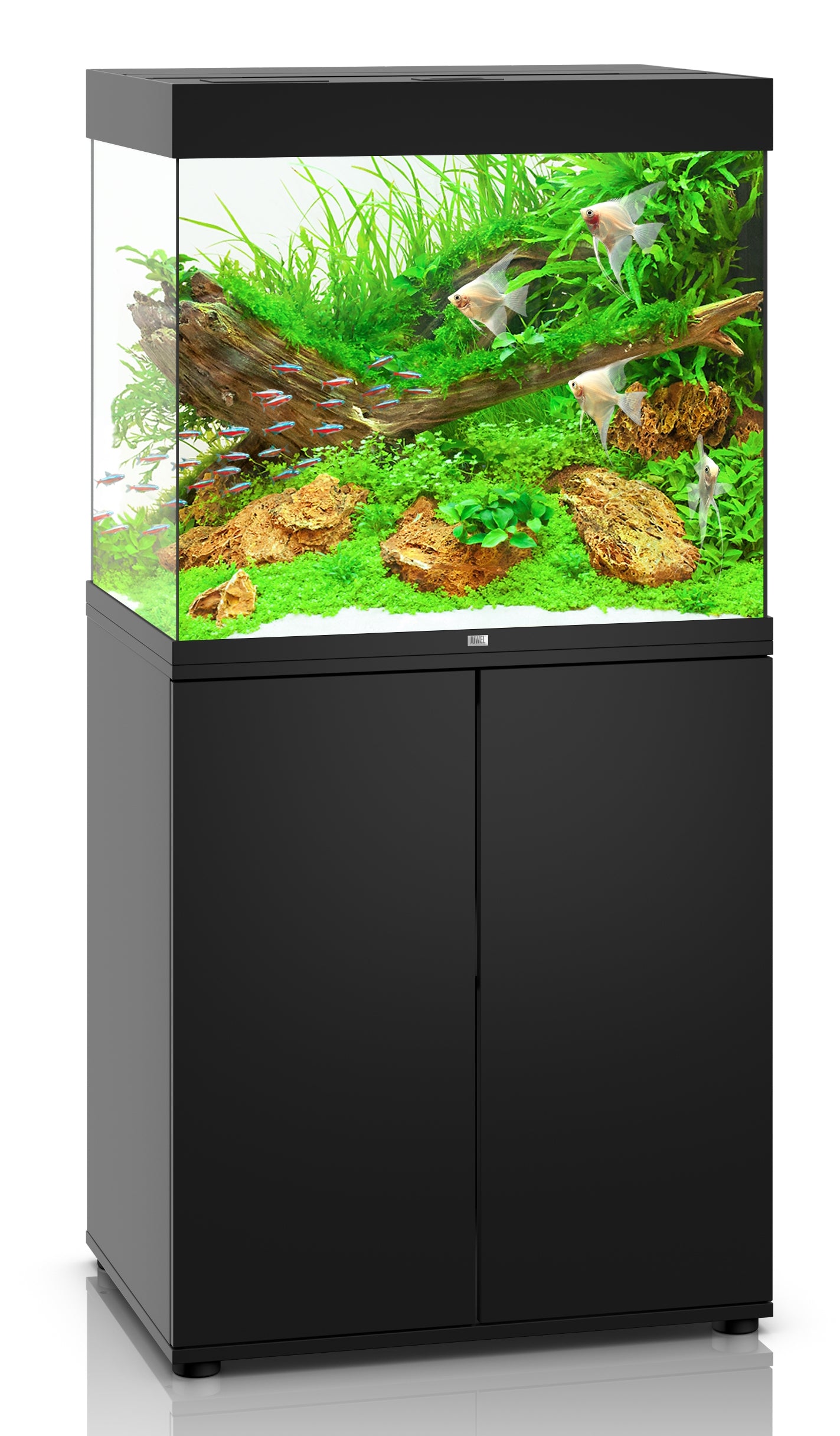 Juwel - Akvarium svart Lido 200 inkl LED