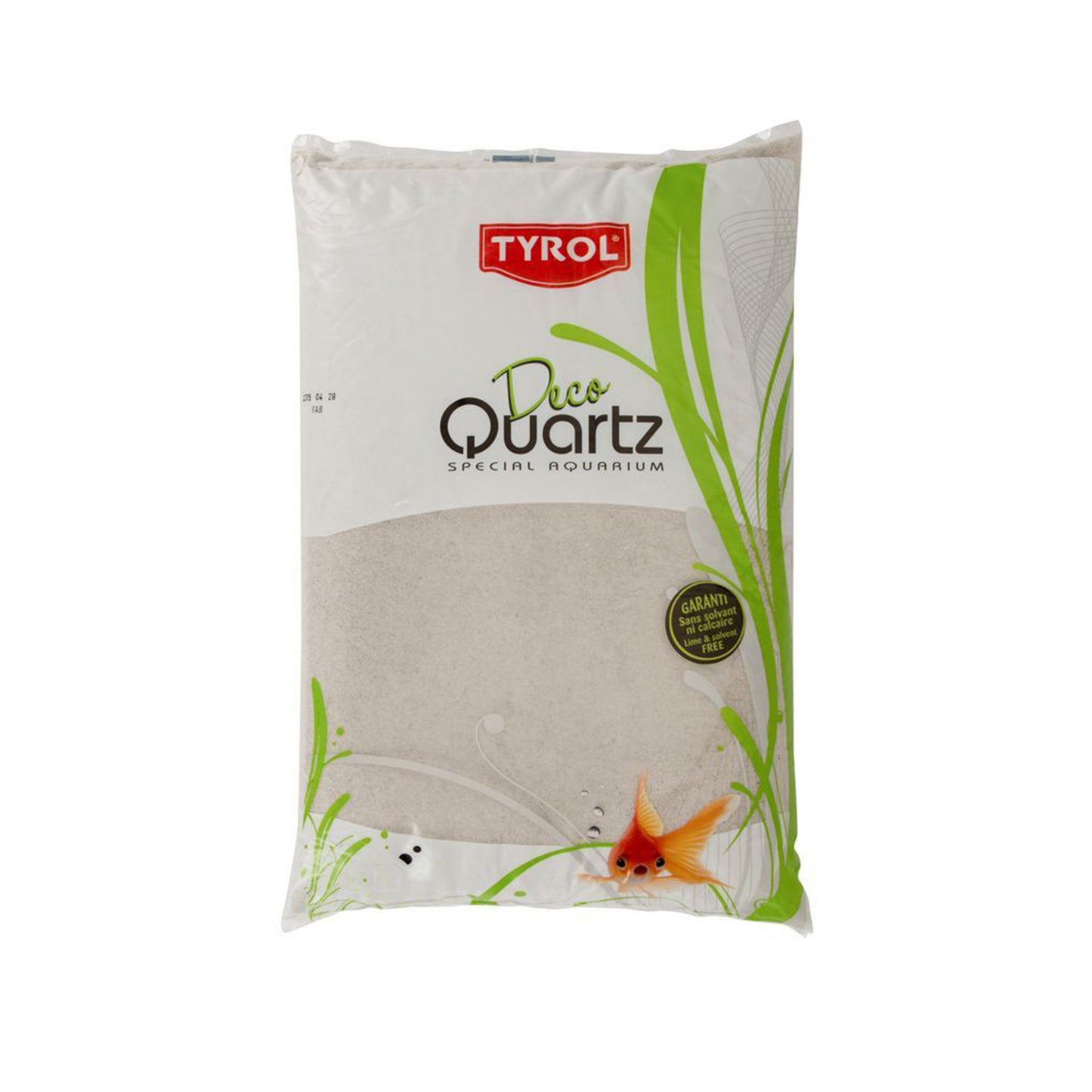 Tyrol - Akvariegrus 15 kg Blanc Fin 0,7-1,3mm