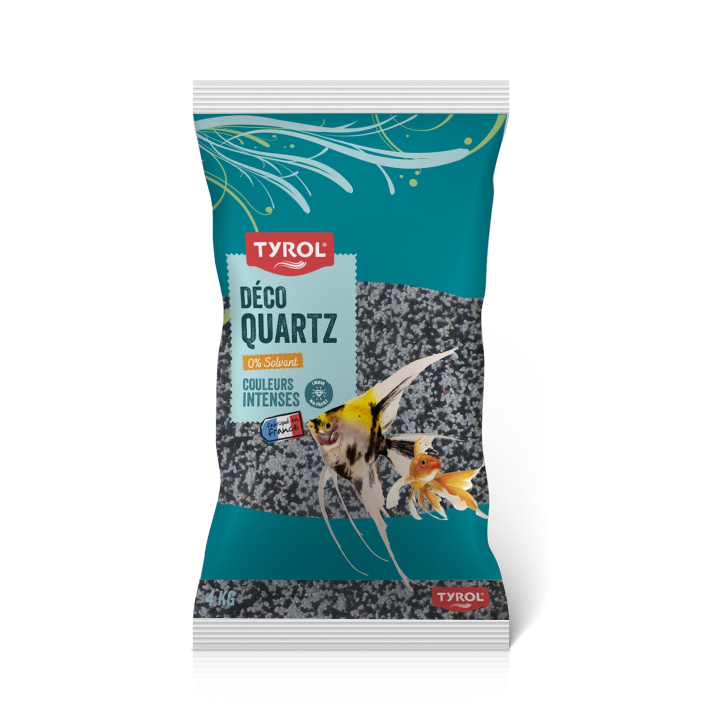 Tyrol - Akvariegrus 4 kg Färgat Islande Mix 2-4mm