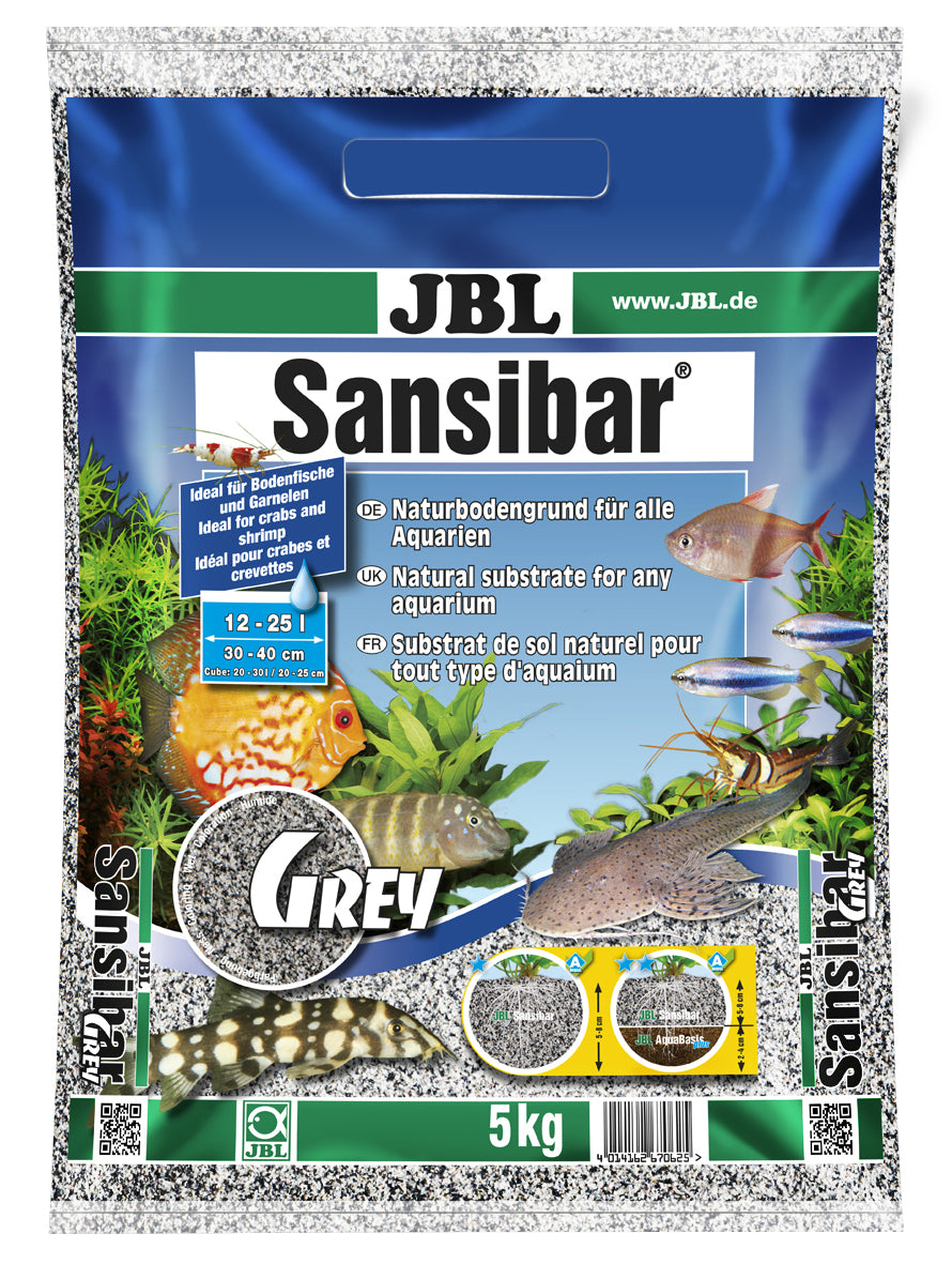 JBL - Akvariegrus Sansibar Grey 5 kg