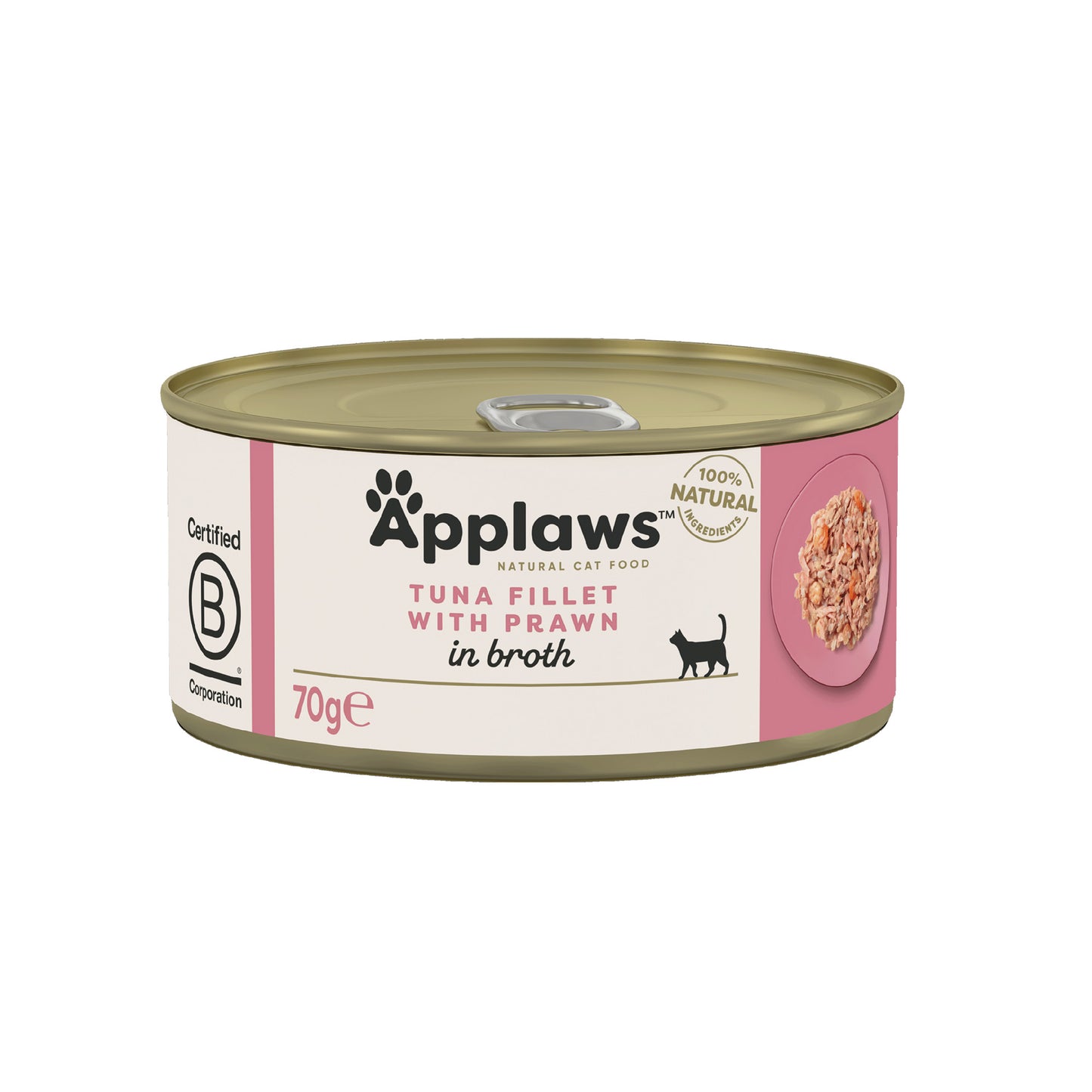 Applaws - katt konserv Tuna Fillet&Prawn 70g