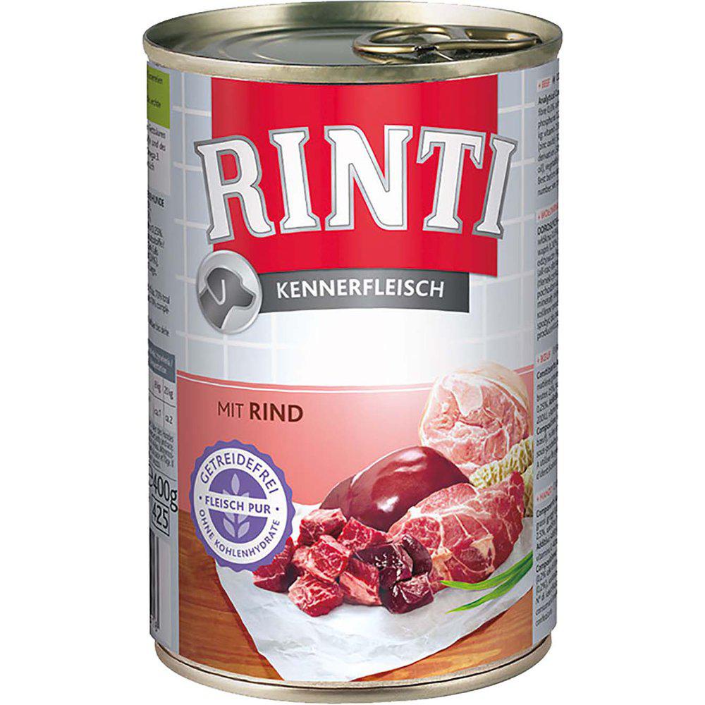 Rinti - Kennerfleischkött 400gr Burk