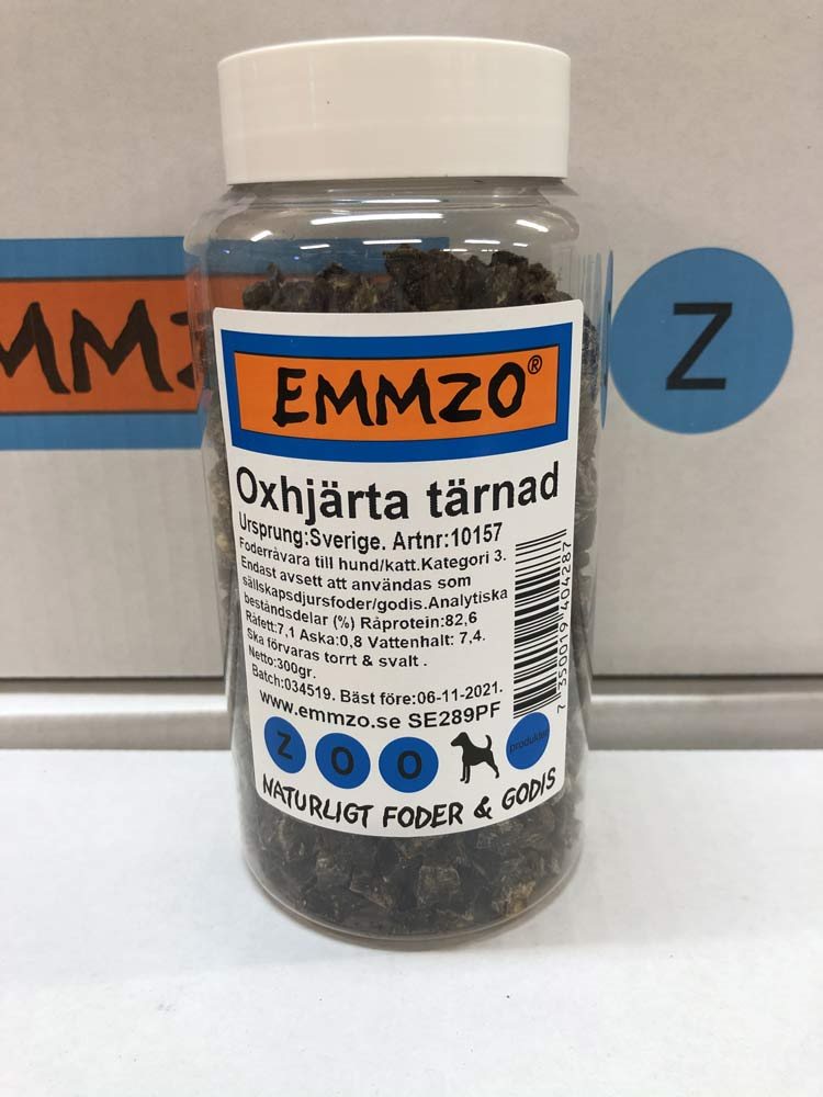 Emmzo - Tärnad oxhjärta 300g