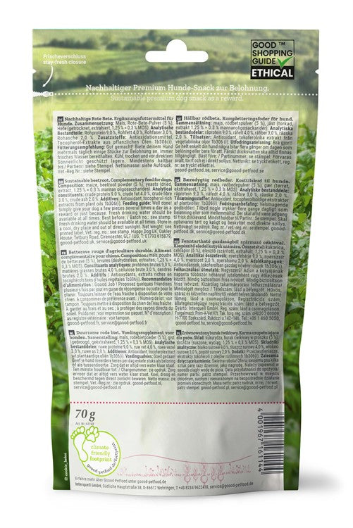 GOOODies - training Snack Adult, 70 g vegetarisk