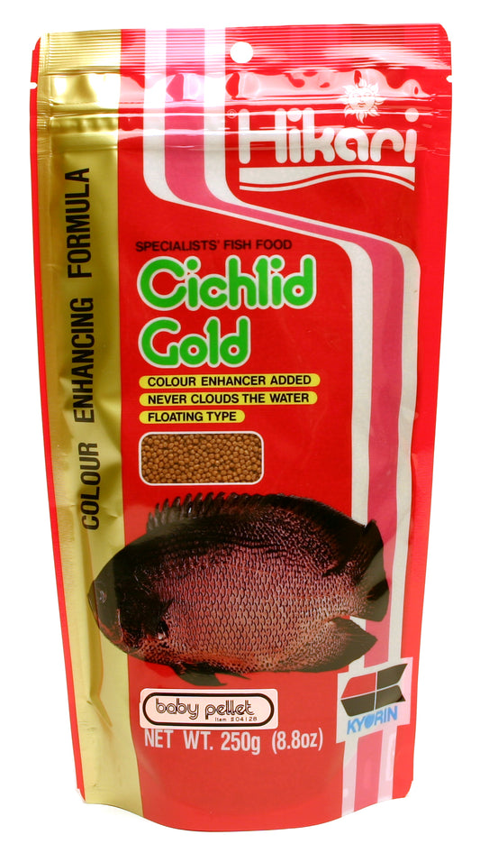 Hikari - Ciklid Gold Färg Baby 250 g