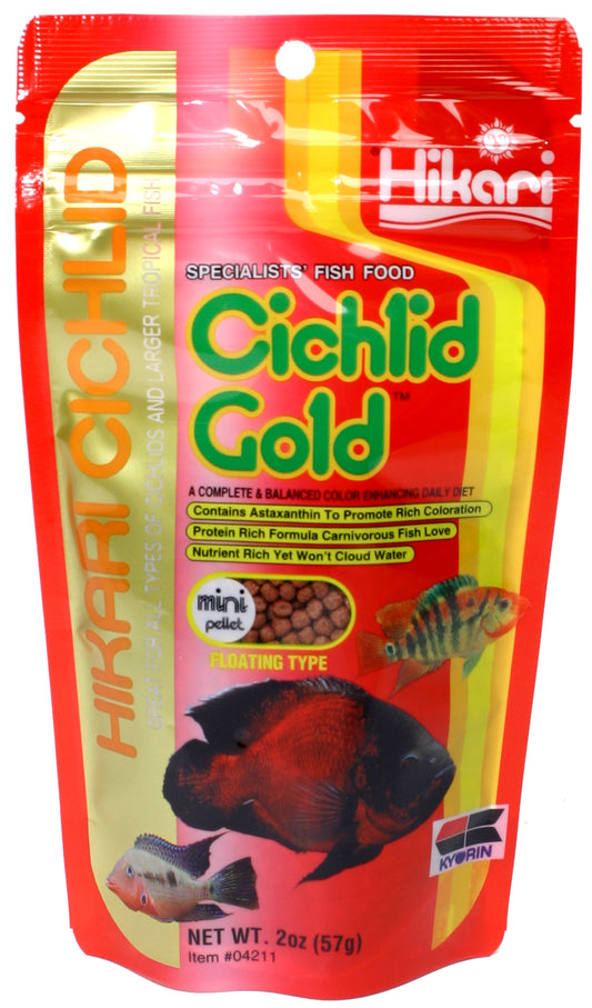 Hikari - Ciklid Gold Färg Mini 57 g