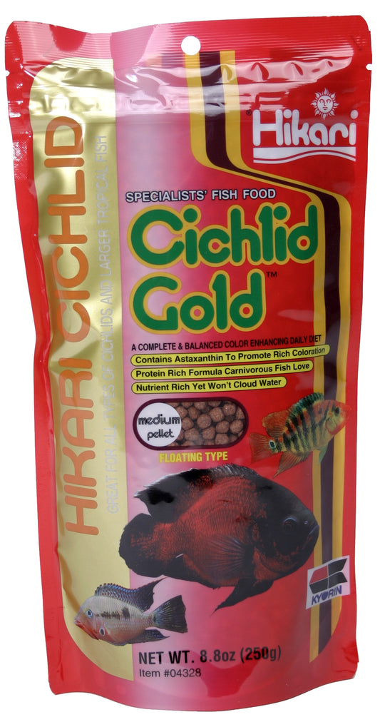 Hikari - Ciklid Gold Färg Medium 250 g