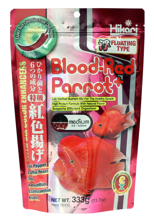 Hikari - Blood-Red Parrot Plus Medium 333 g
