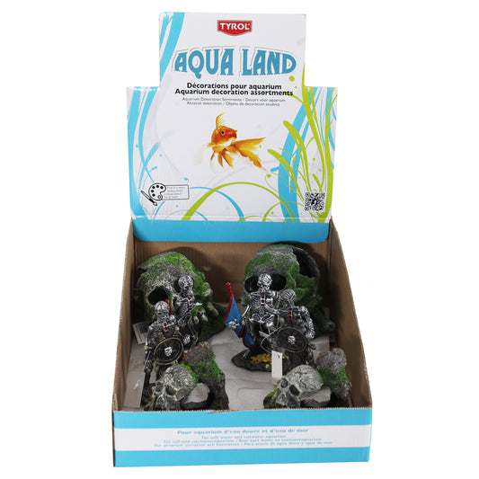 Akvariedekoration Pirates Tyrol 9x7x10 cm