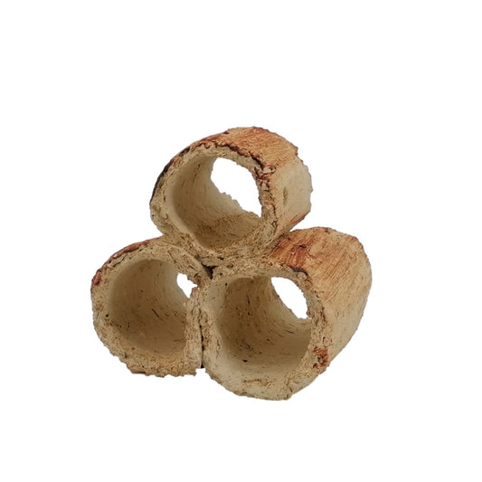 Akvariedekoration Naturell Rör-pyramid Tyrol 9x9x7,5cm