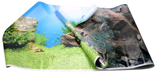 Bakgrund Poster 1 Juwel motiv på 2 sidor 150x60cm