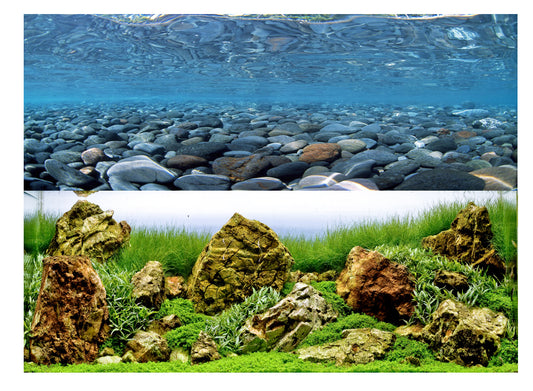 Seaview Bakgrund Riverrock/SGreen 15m/45cm