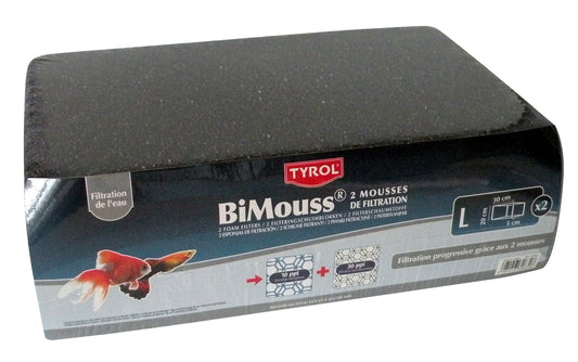 Tyrol - Filterblock/Svamp Fin+Grov 30x20x5 cm