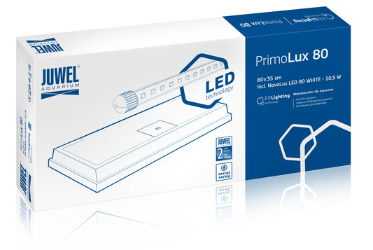 Juwel - Ramp Primolux LED 10,5W Svart 81x36cm