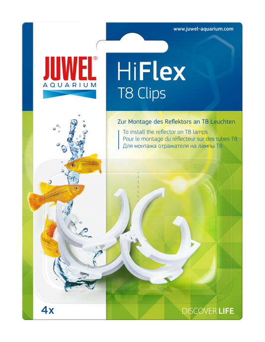 Juwel - Clips för HiflexT8 reflektor 4-Pack