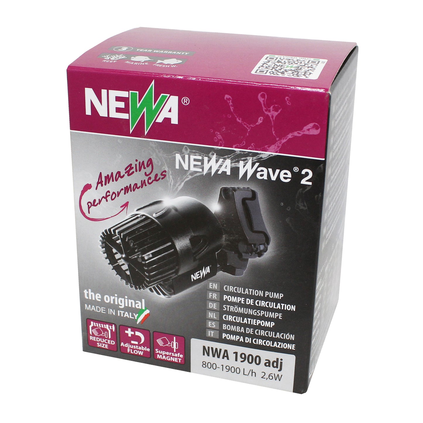 Newa - Cirkulationspump Wave NWA 1900 Adj