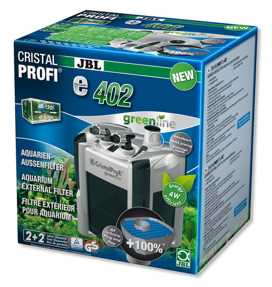 JBL - Ytterfilter CristalProfi e402 Greenline 450l/t