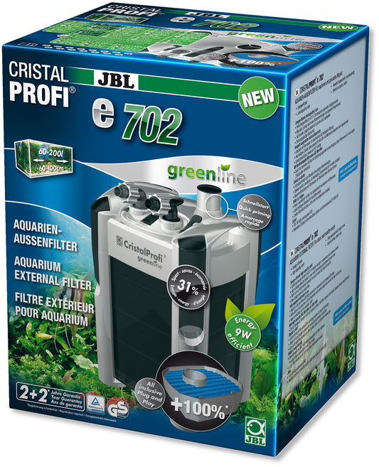 JBL - Ytterfilter CristalProfi e702 Greenline 700l/t