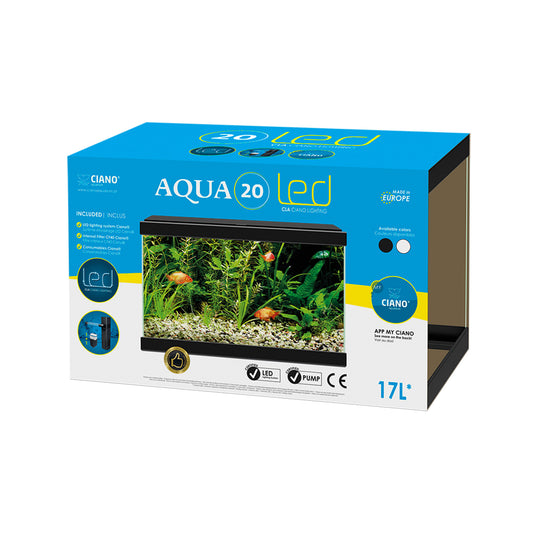 Ciano - Akvarium Svart Aqua 20