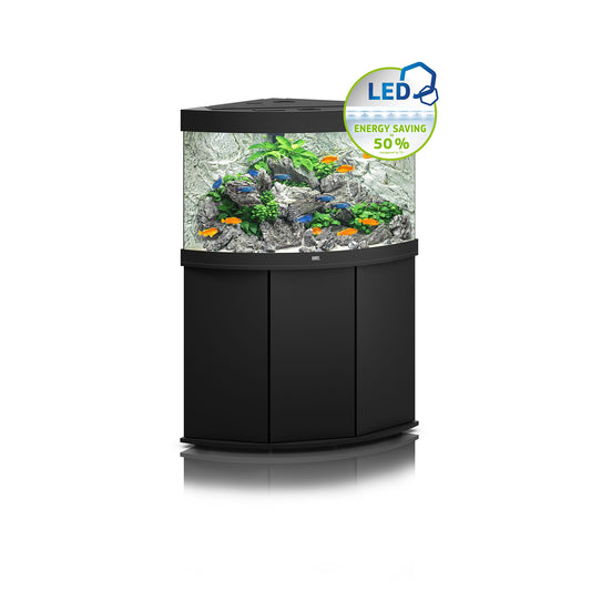Juwel - Akvarium Svart Trigon 190 inkl LED