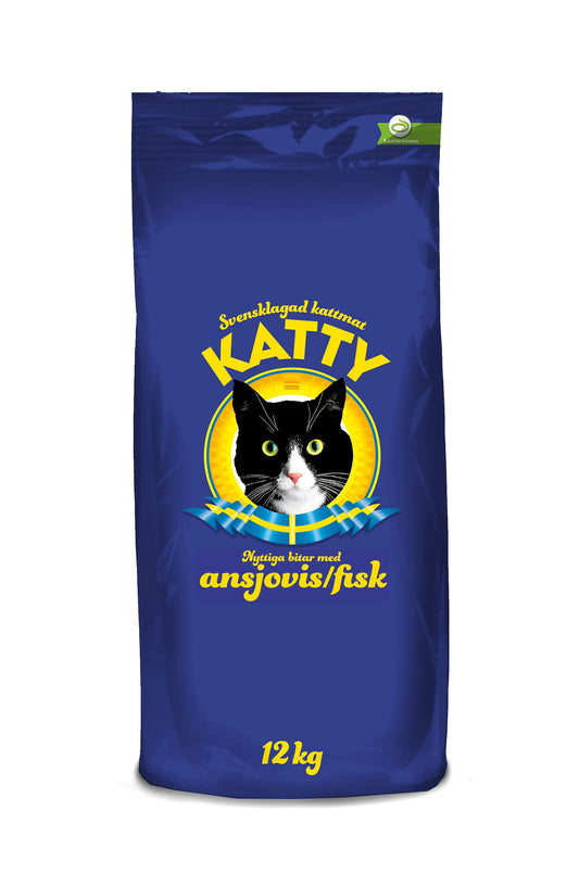 Katty - Nutritious Bits with Anchovies 12kg