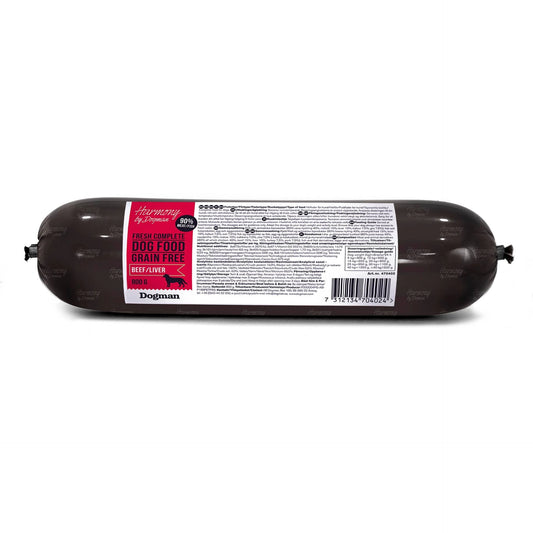 Harmony - Grain Free Våtfoder för hund med Nöt & Lever 800g