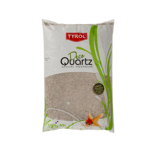 Tyrol - Akvariegrus  15 kg Quartz Natural 1-3mm