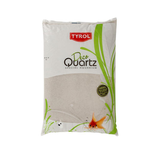 Tyrol - Akvariegrus 15 kg Blanc Fin 0,7-1,3mm