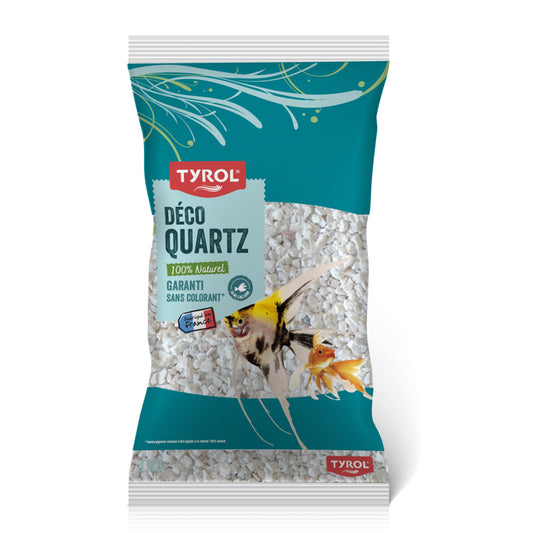Tyrol - Akvariegrus  4 kg Snow White 2-3 mm