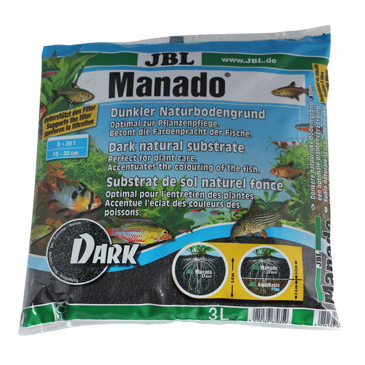 JBL - Akvariegrus Manado Dark 3 l