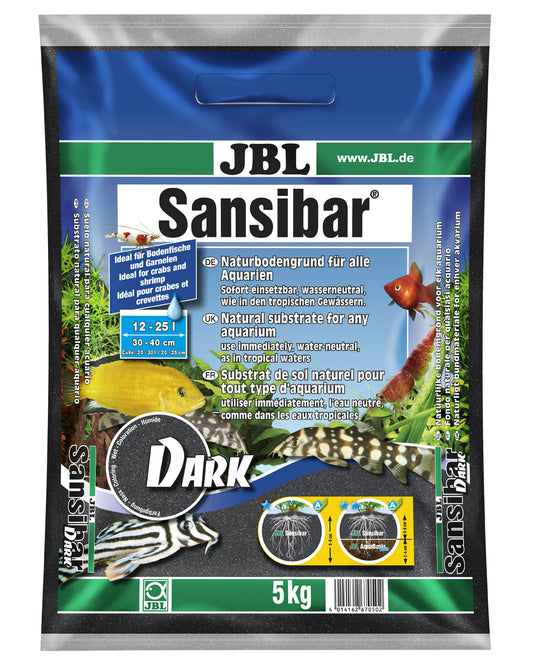 JBL - Akvariegrus Sansibar Black 5 kg