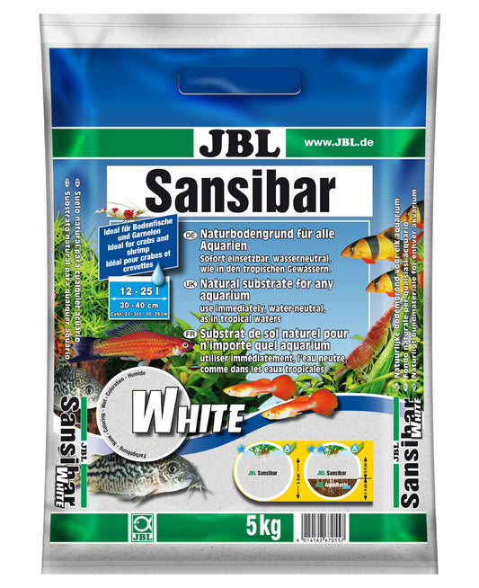 JBL - Akvariegrus Sansibar White 5 kg