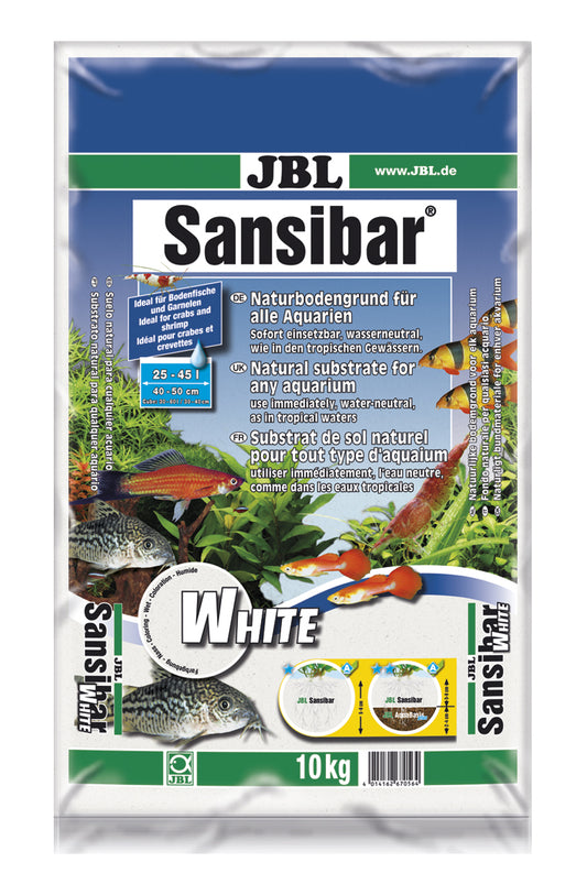 JBL - Akvariegrus Sansibar White 10 kg