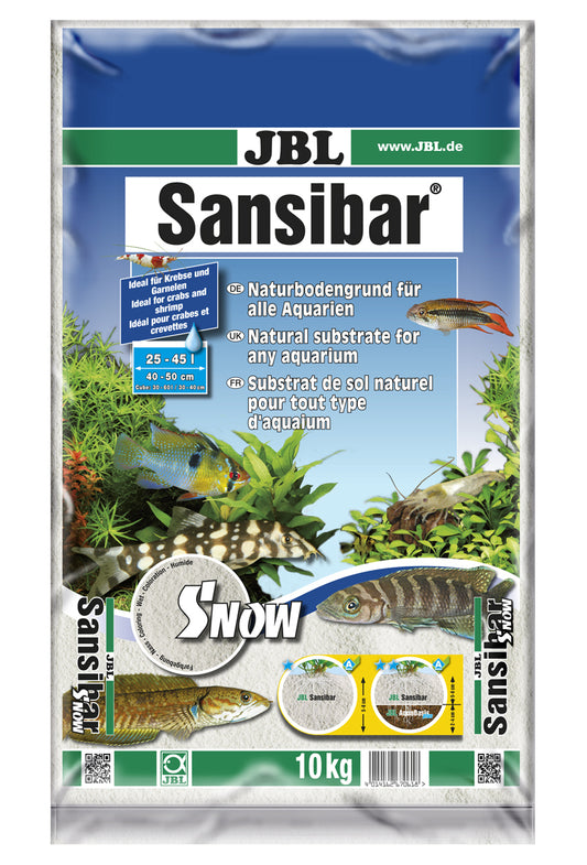 JBL - Akvariegrus Sansibar Snow 10 kg