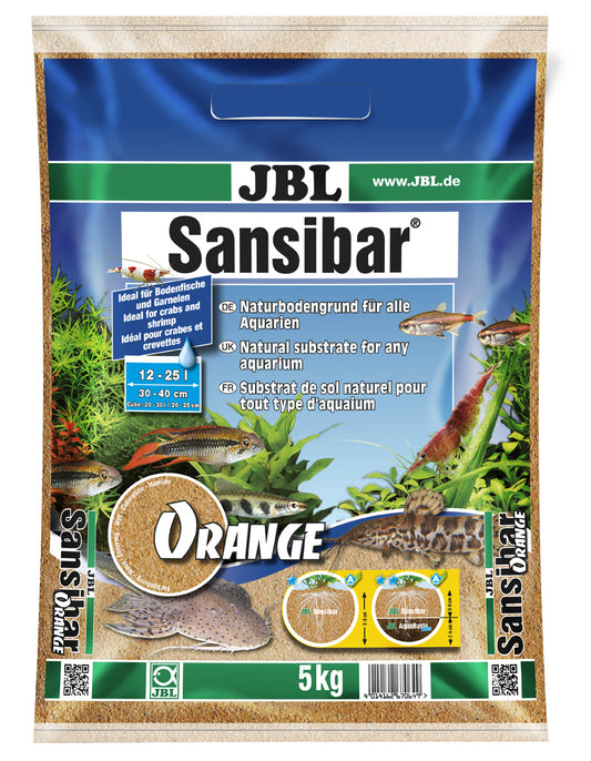 JBL - Akvariegrus Sansibar Orange 5 kg