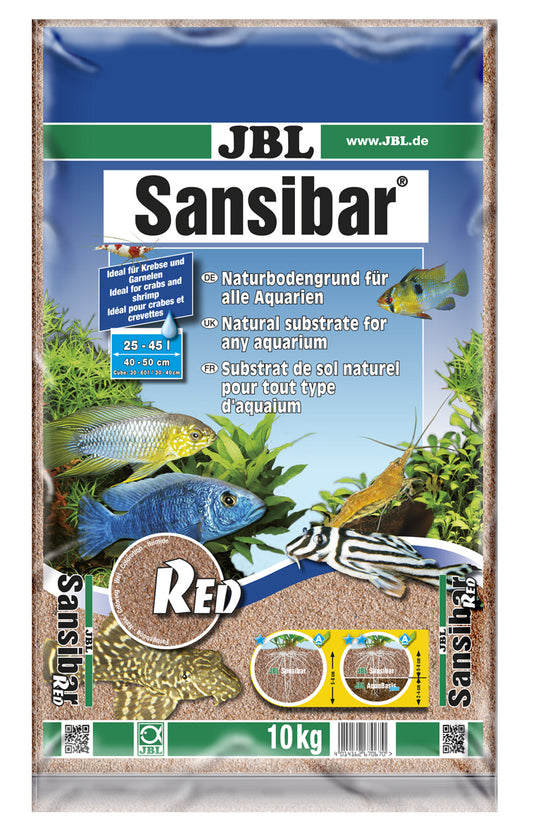 JBL - Akvariegrus Sansibar Red 10 kg