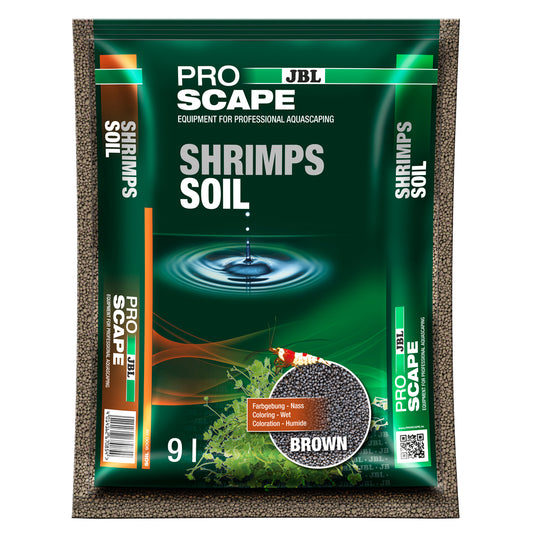JBL - Akvariegrus ProScape ShrimpsSoil Brun 9 l