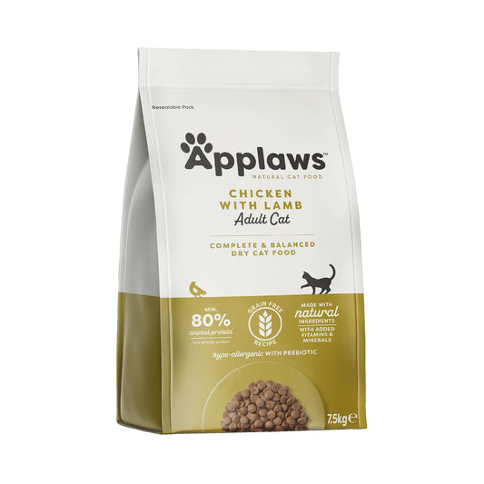 Applaws - katt Adult Chicken&Lamb 7,5 kg