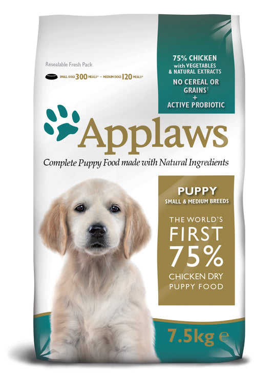 Applaws - Hund Puppy Chicken Small&Medium 7,5 kg