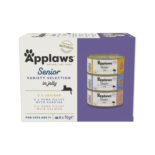 Applaws - katt konserv Senior Multi Mix 6x70g