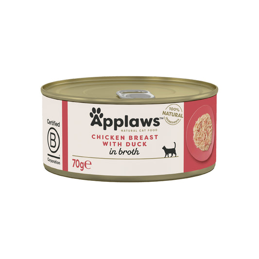 Applaws - katt konserv Chicken&Duck 70g