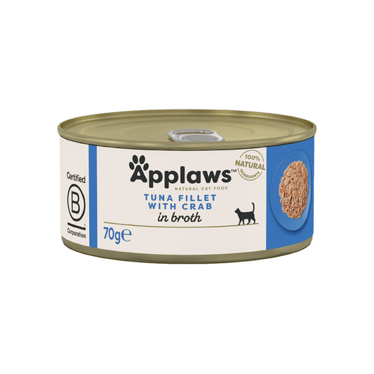 Applaws - katt konserv Tuna&Crab 70g