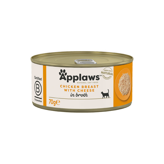 Applaws - katt konserv Chicken Breast&Cheese 70g