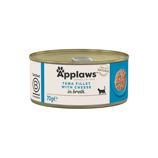 Applaws - katt konserv Tuna Fillet&Cheese 70g