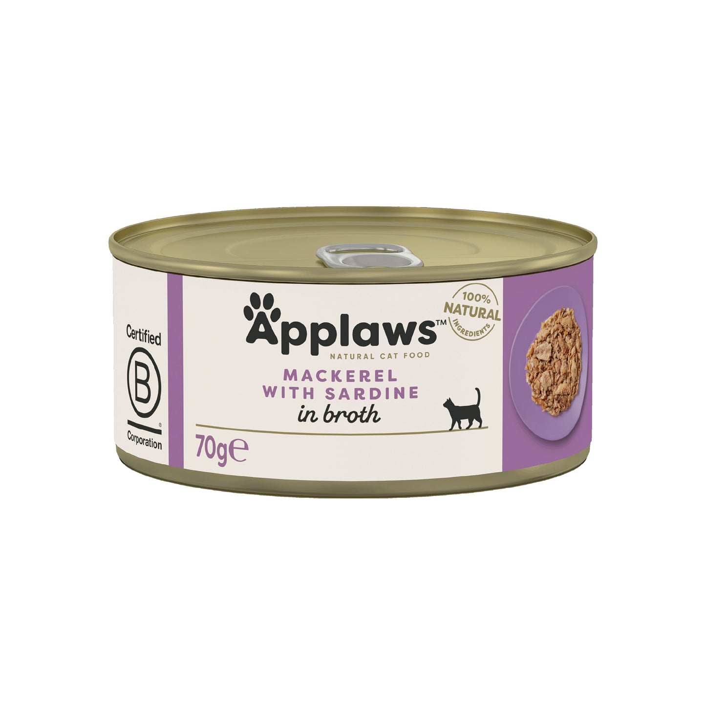 Applaws - katt konserv Mackerel + Sardine 70g